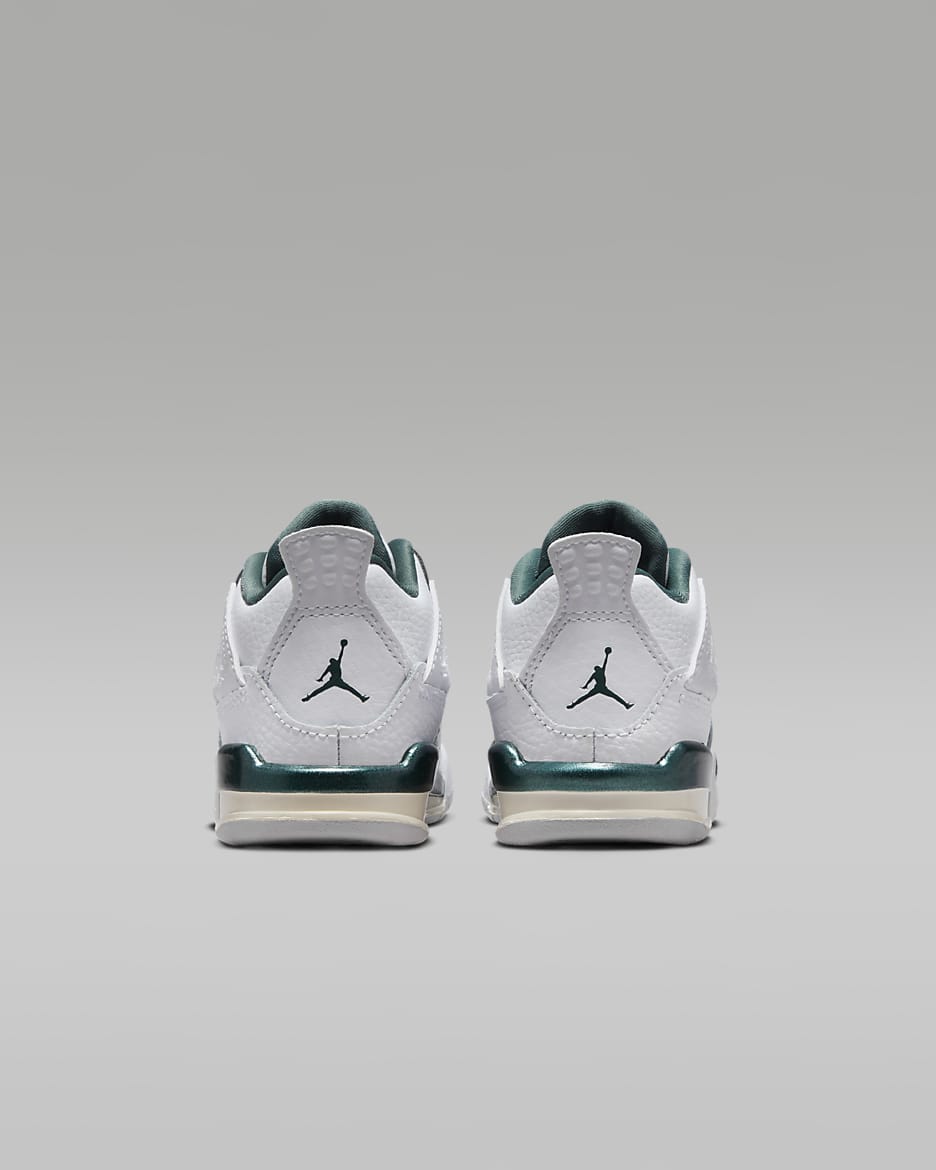 Jordan 4 Retro Oxidized Green Baby Toddler Shoes. Nike